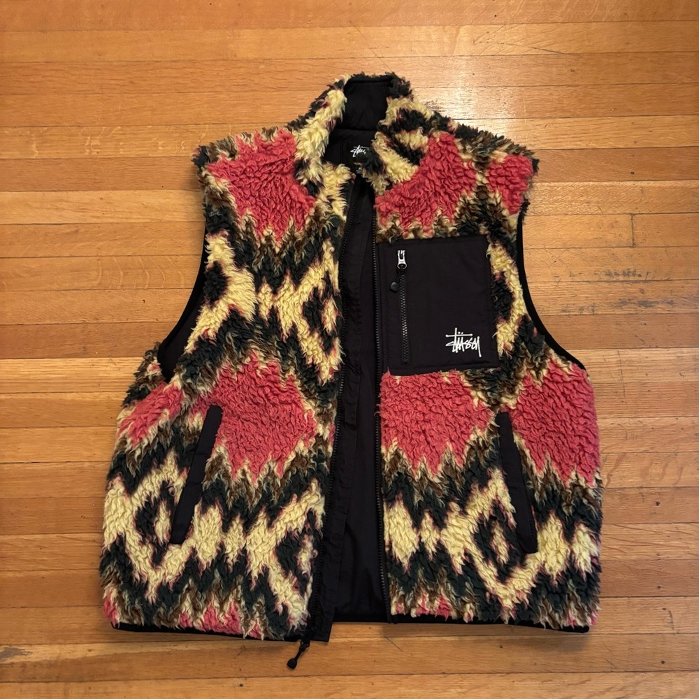Stussy fleece vest